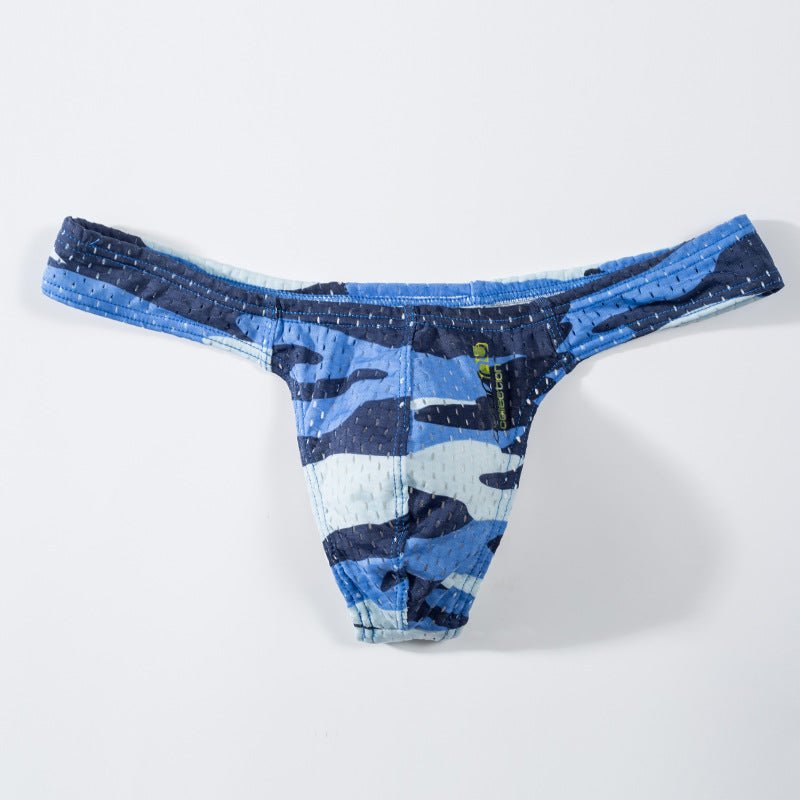 new mesh camouflage jerky convex low-waist thong briefs sexy - Image 9