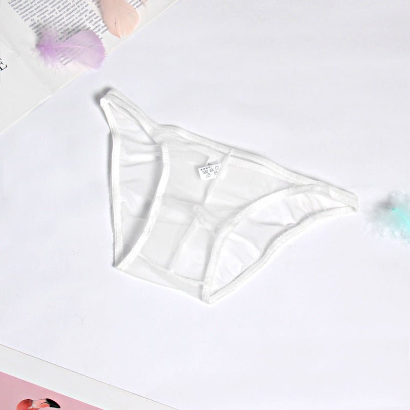 Mesh Boxer Briefs See Through Panties Breathable Seamless Underwear - Image 6
