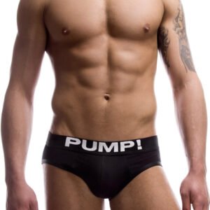 Men's cotton briefs fashion black and white solid color single product briefs