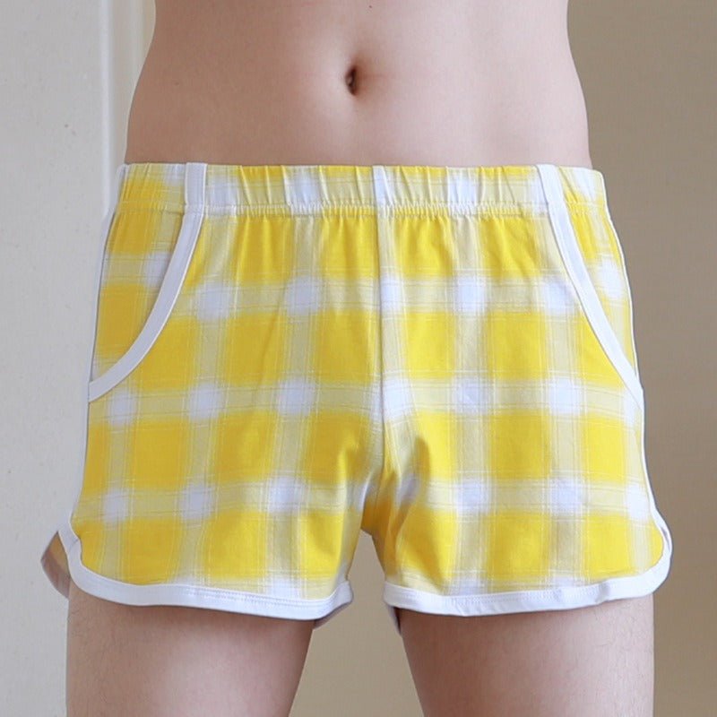 Men's Shorts With Invisible Pocket Loose Arrow Pants Underwear Cotton - Image 2