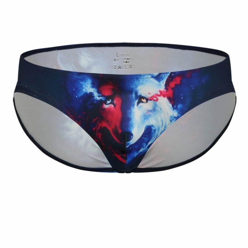 Digital printing polyester men's briefs Anime Panties - Image 8