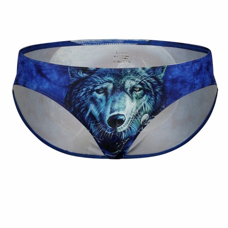 Digital printing polyester men's briefs Anime Panties - Image 9