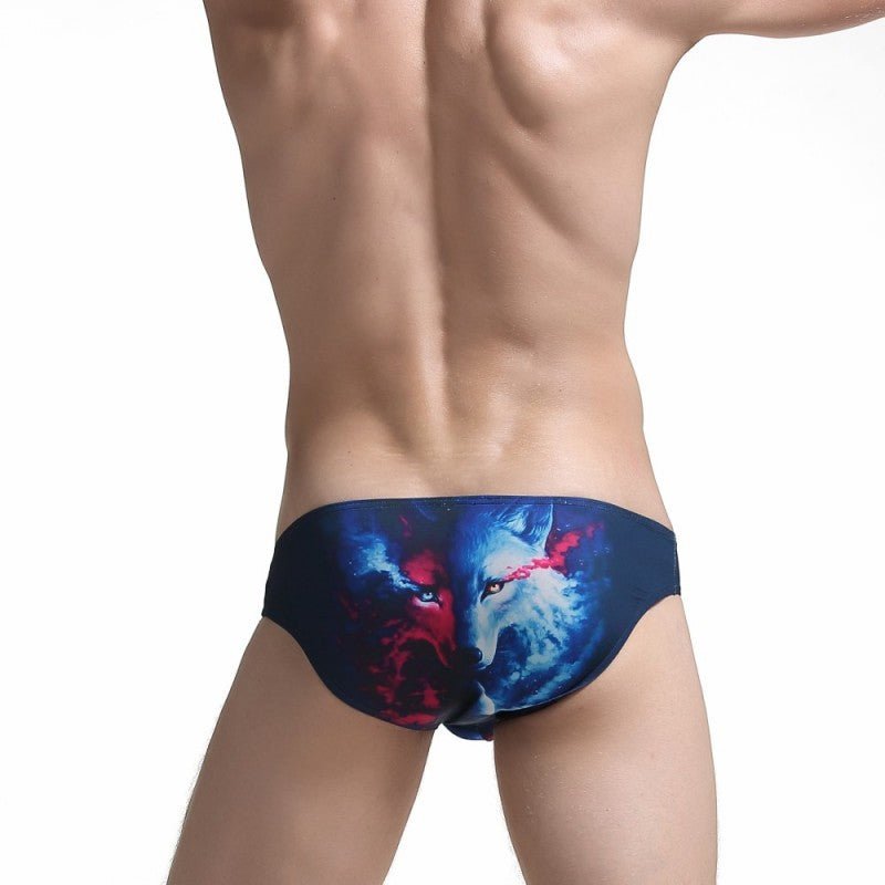 Digital printing polyester men's briefs Anime Panties - Image 3