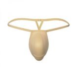 Padded Thong Underwear Sexy Men Jockstrap Penis Protective Cup After Foreskin