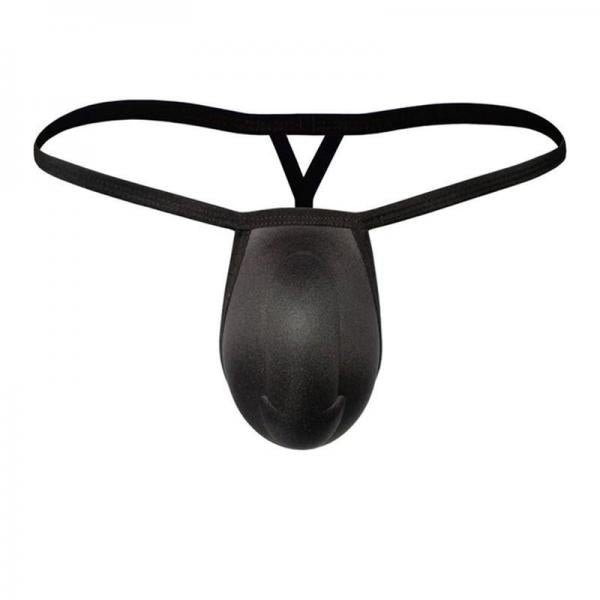 Padded Thong Underwear Sexy Men Jockstrap Penis Protective Cup After Foreskin - Image 2