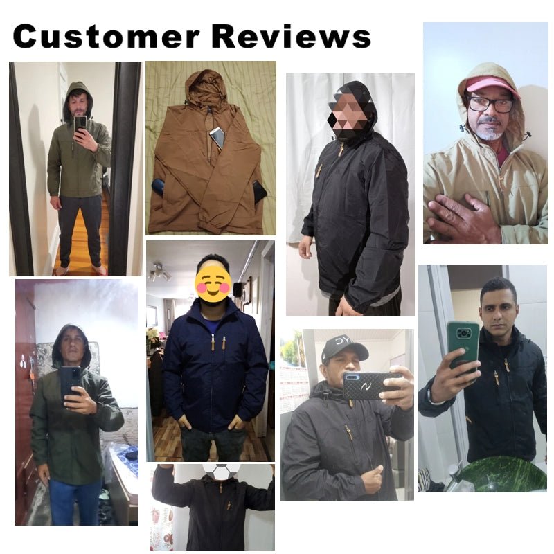 Camping Sports Men Waterproof Military Hooded Jacket - Image 5