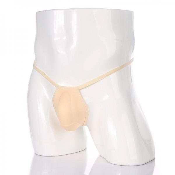 Padded Thong Underwear Sexy Men Jockstrap Penis Protective Cup After Foreskin - Image 19