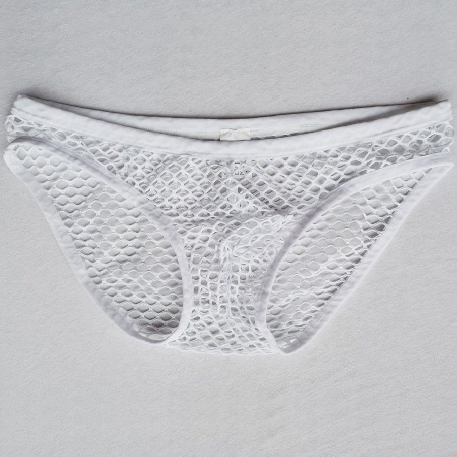 Sexy Men Underwear Front Convex See Through Men Briefs - Image 3