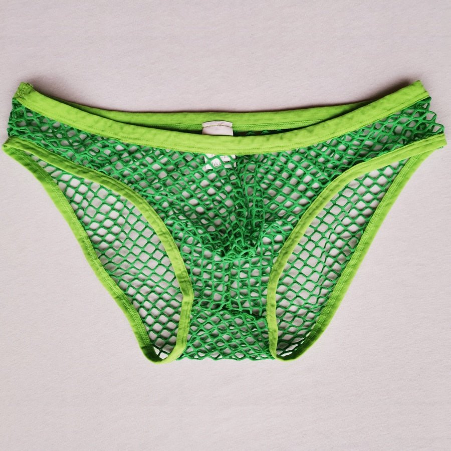 Sexy Men Underwear Front Convex See Through Men Briefs - Image 2