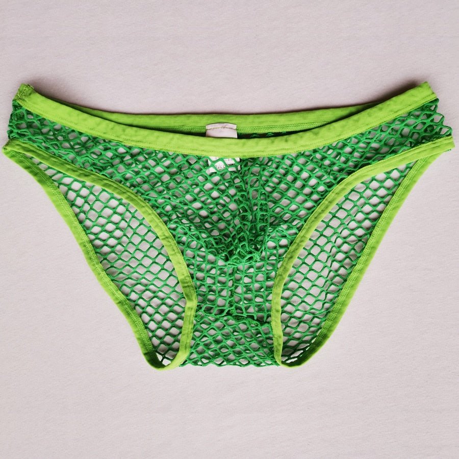 Sexy Men Underwear Front Convex See Through Men Briefs - Image 11