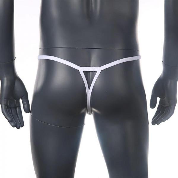 Padded Thong Underwear Sexy Men Jockstrap Penis Protective Cup After Foreskin - Image 23