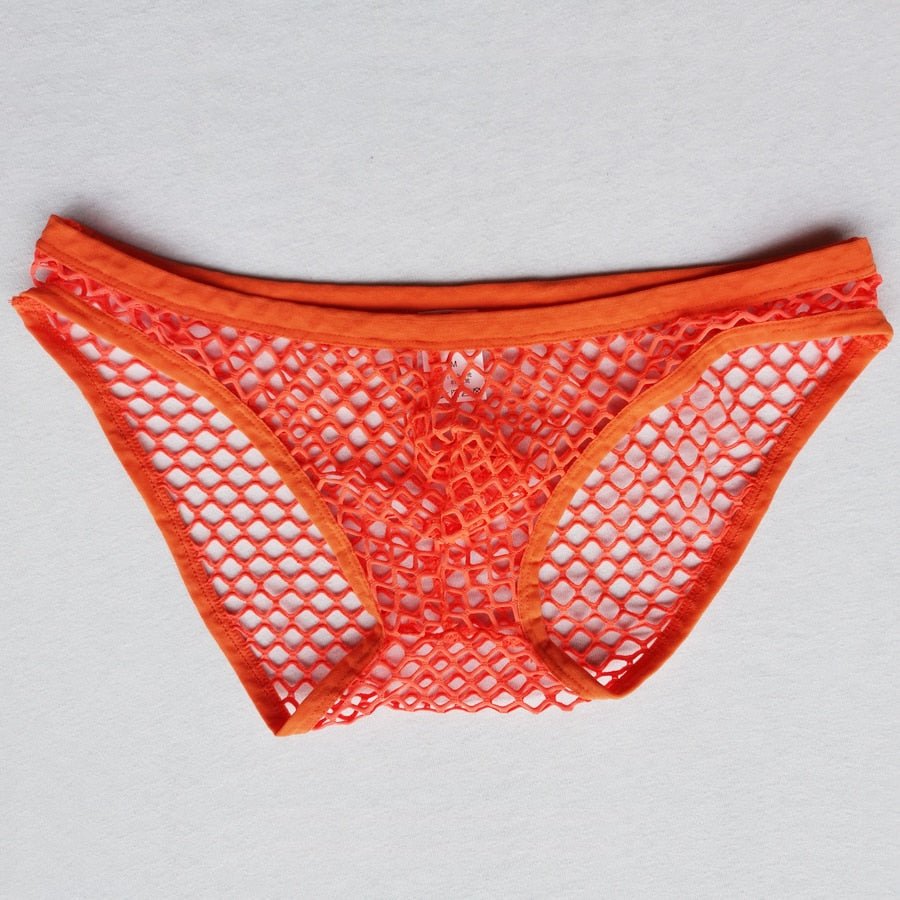 Sexy Men Underwear Front Convex See Through Men Briefs