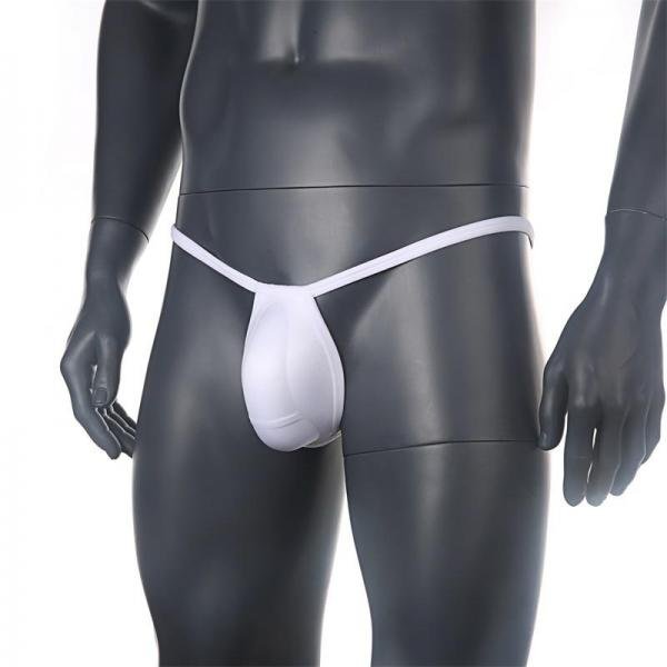 Padded Thong Underwear Sexy Men Jockstrap Penis Protective Cup After Foreskin - Image 22