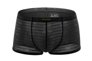 Trendy Men's Underwear Boxer Shorts Sports Low Waist Breathable Stretch