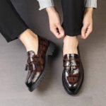 Business Tassel Slip Boat Loafers For Men