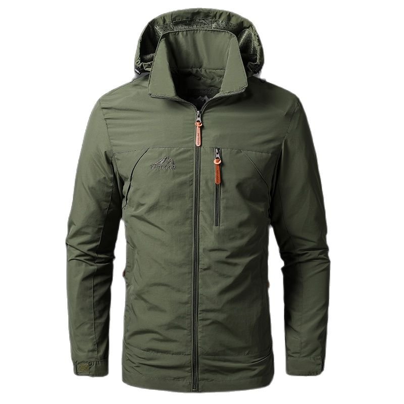 Camping Sports Men Waterproof Military Hooded Jacket