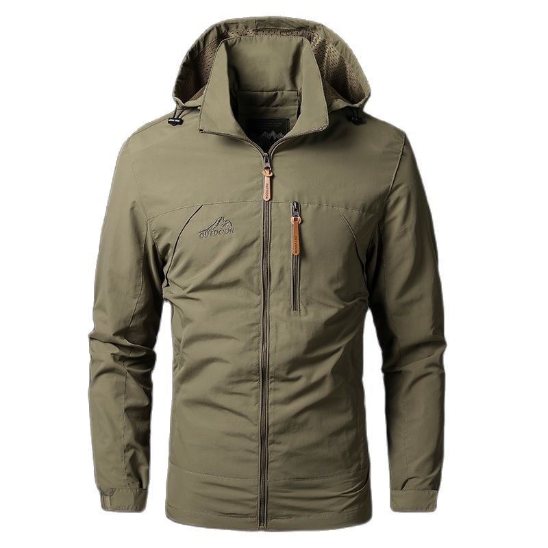 Camping Sports Men Waterproof Military Hooded Jacket - Image 2
