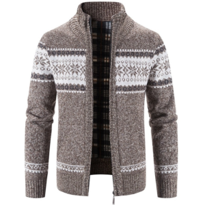 Casual Men Loose Sweater Autumn And Winter Coat