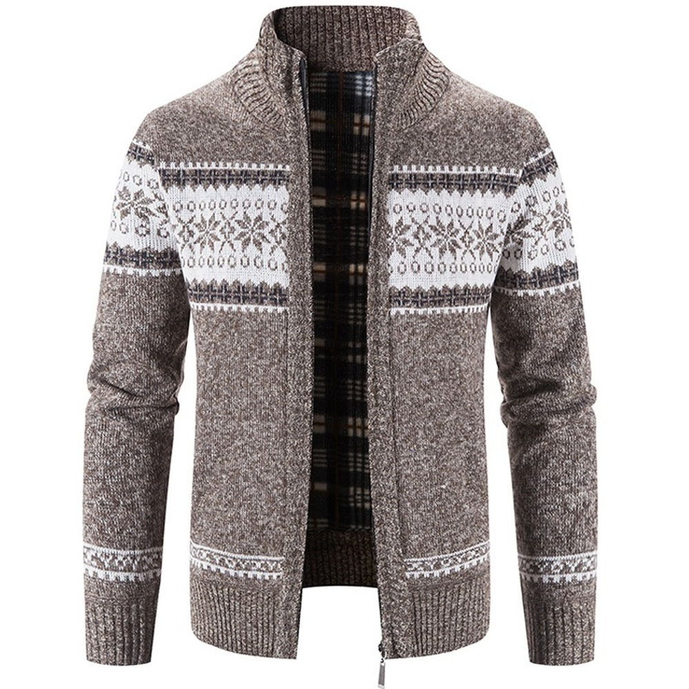 Casual Men Loose Sweater Autumn And Winter Coat