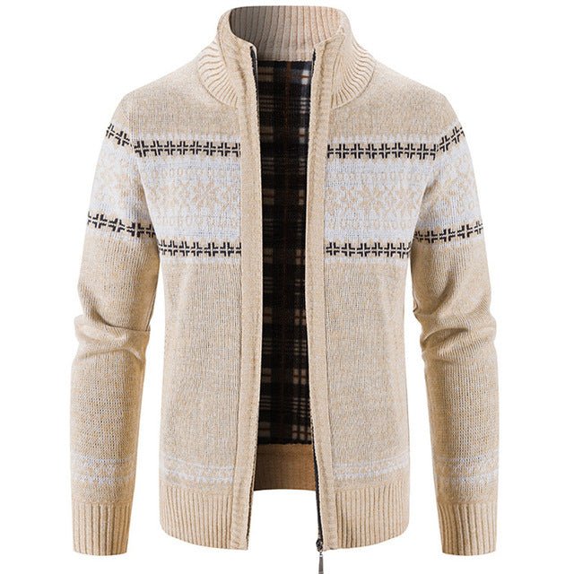 Casual Men Loose Sweater Autumn And Winter Coat - Image 7