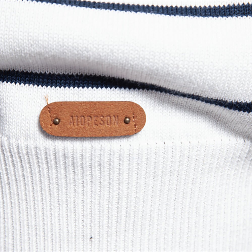 Casual O-neck Cotton Pullover Men Sweater - Image 8