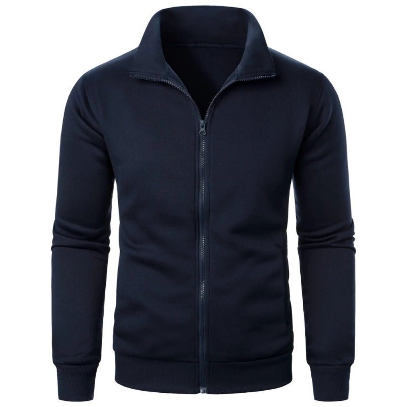 Casual Solid Color Warm Outdoor Zipper Coats - Image 5