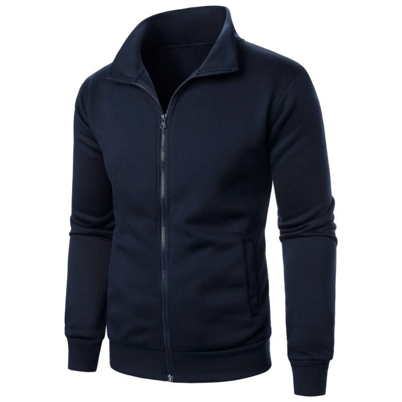 Casual Solid Color Warm Outdoor Zipper Coats - Image 6
