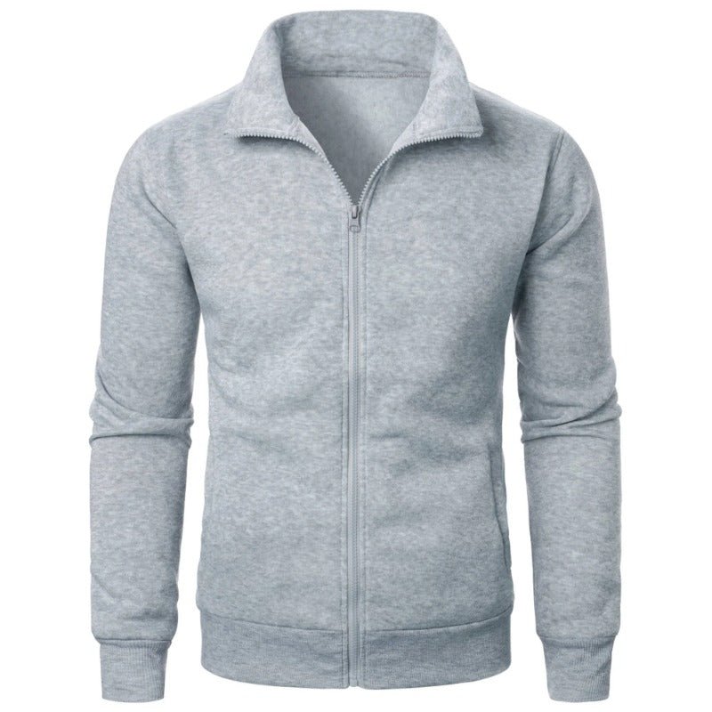 Casual Solid Color Warm Outdoor Zipper Coats - Image 3