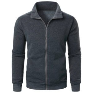 Casual Solid Color Warm Outdoor Zipper Coats