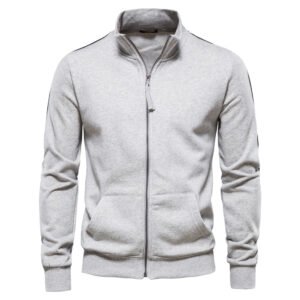 Casual Sport Cardigan Jacket Sweatshirt for Men