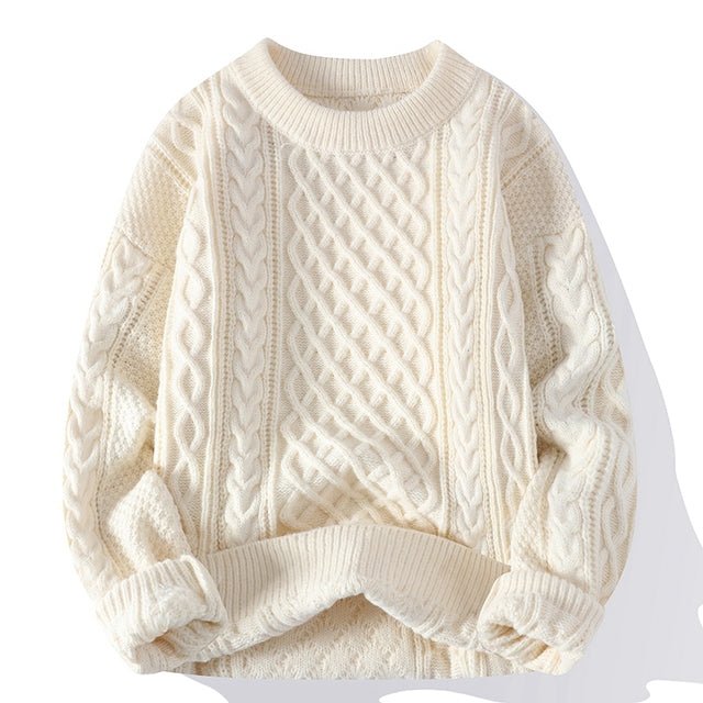 Classic Men Knitted Pullovers Loose - Image 13