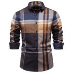 Classic Plaid Formal Business Executive Shirts