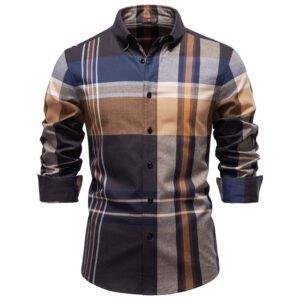 Classic Plaid Formal Business Executive Shirts