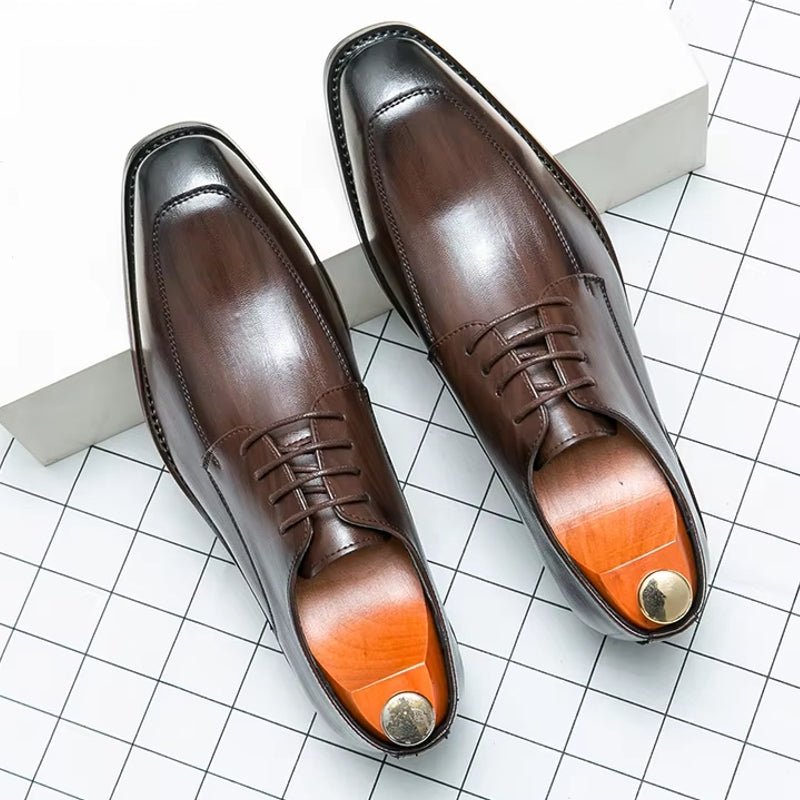 Fashion Formal Office Business Leather Shoes - Image 18