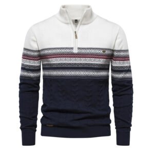 Ethnic Patterns Casual Men Sweater
