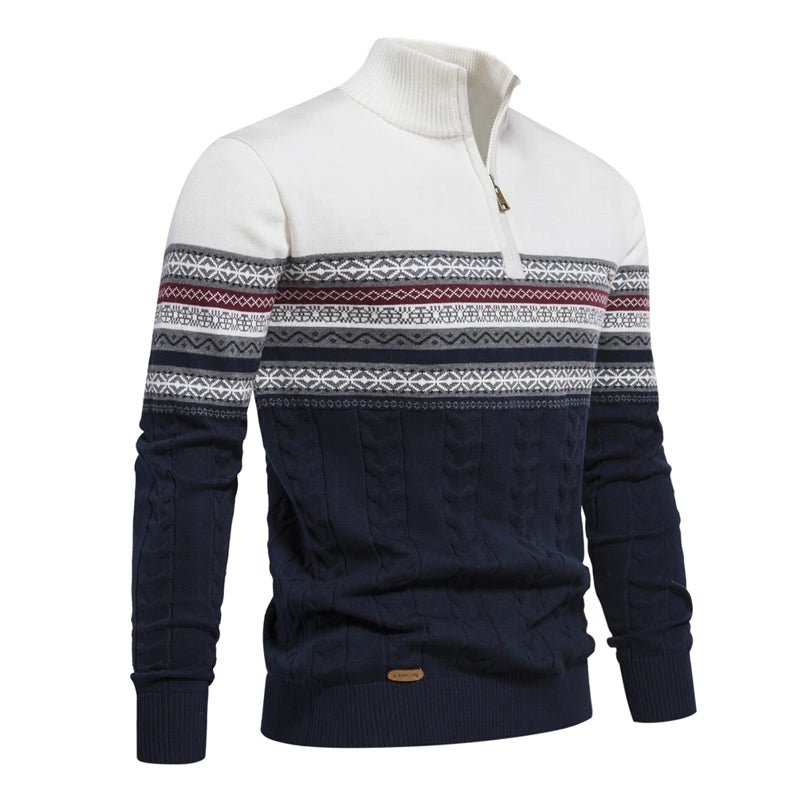 Ethnic Patterns Casual Men Sweater - Image 2