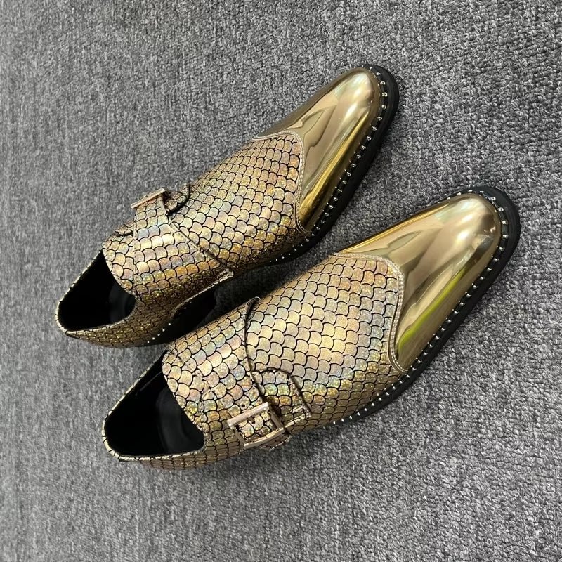 Golden Shoes For Men - Image 3