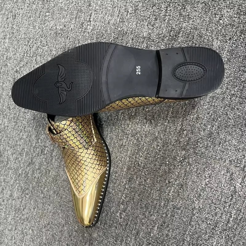 Golden Shoes For Men - Image 5