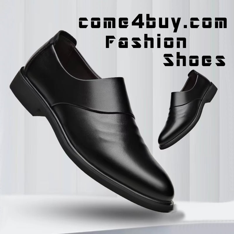 Formal Leather 6CM Elevator Shoes - Image 9