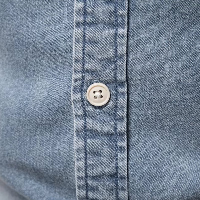 Stylish Comfortable Men Slim Fit Long Sleeve Shirt - Image 6