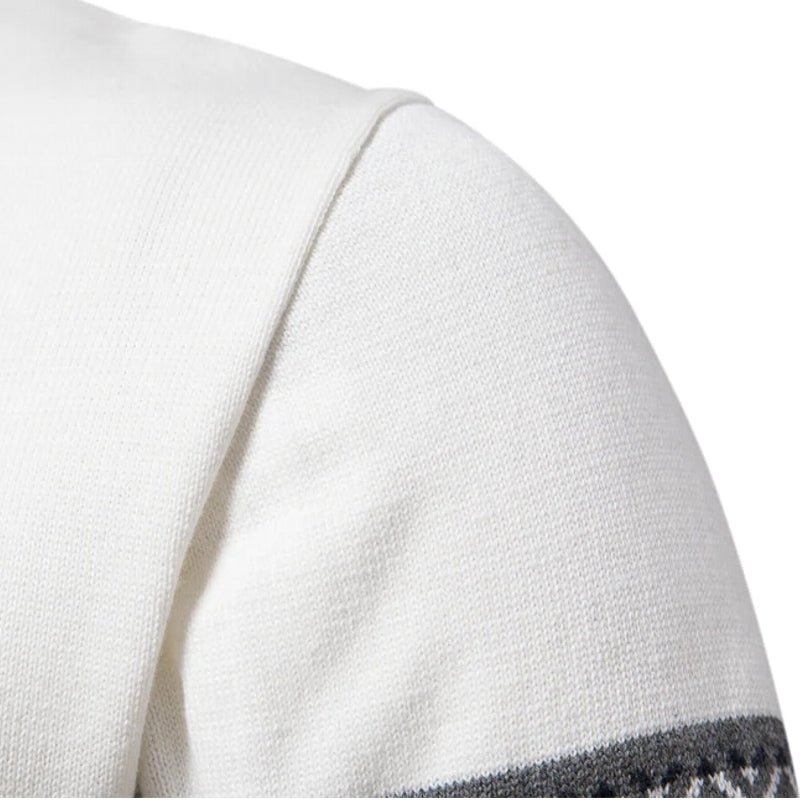 Ethnic Patterns Casual Men Sweater - Image 8