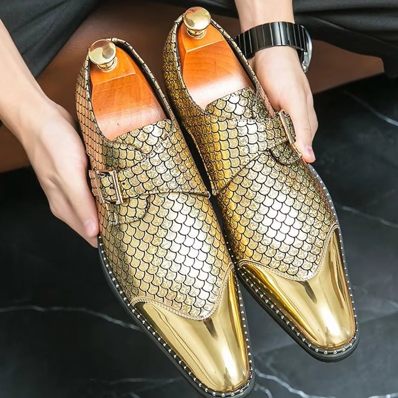 Golden Shoes For Men - Image 10