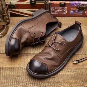 Genuine Cow Leather Men Dress Shoes
