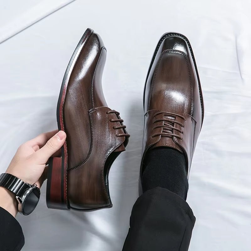 Fashion Formal Office Business Leather Shoes - Image 11