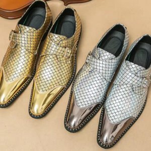 Golden Shoes For Men