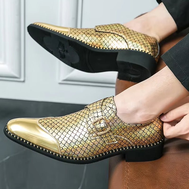 Golden Shoes For Men - Image 11