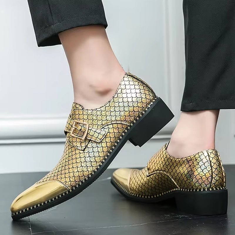 Golden Shoes For Men - Image 12