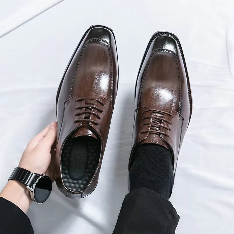 Fashion Formal Office Business Leather Shoes - Image 12