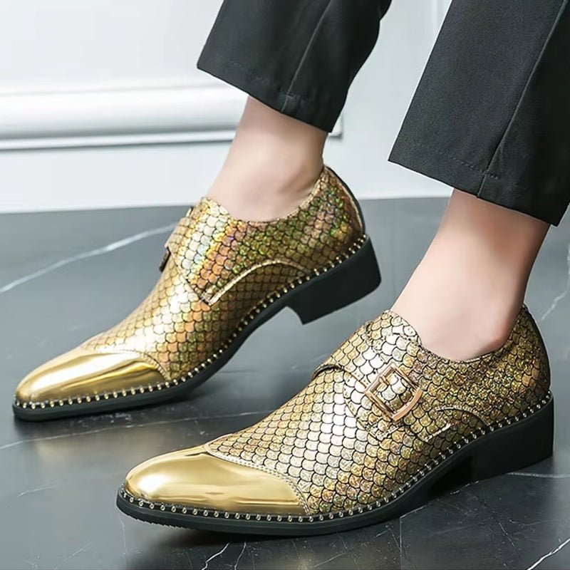 Golden Shoes For Men - Image 13