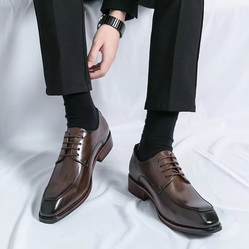 Fashion Formal Office Business Leather Shoes - Image 14